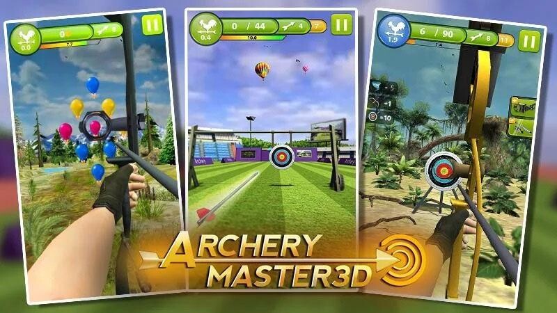 Archery Master 3D là trò chơi thách thức các cung thủ